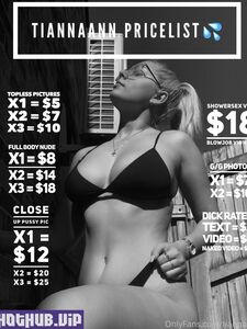 Tiannaann nouvelles photos nues hot OnlyFans fuitées