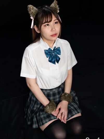 Nagi Tsukino Cat ear schoolgirl loves cum - Cospuri 0302