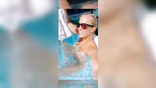 Vicky Stark Nude Hot Tub Video Leaked