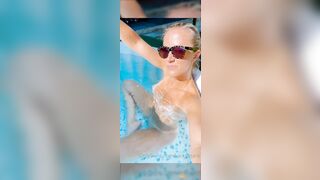 Vicky Stark Nude Hot Tub Video Leaked