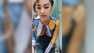 Malu Trevejo Nipple Slip Nude Video Leaked