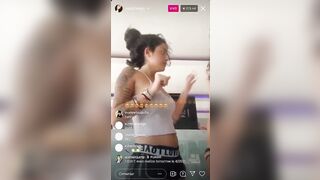 Malu Trevejo Nipple Slip Twerking Onlyfans Live Video