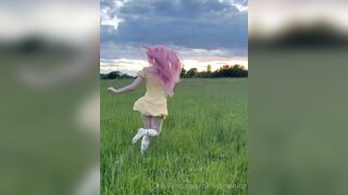 Belle Delphine Nude Outdoor Running Video Leaked