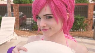 Amouranth Nude Brite Bomber Fortnite