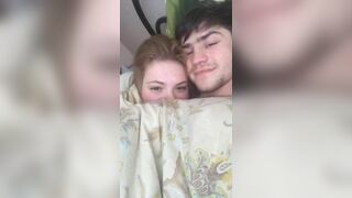 Gorgeous adorable russian girl fucks boyfriend on periscope