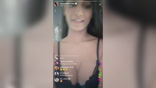 Poonam Pandey Naughty Indian Teasing Her Fans On Instagram Video