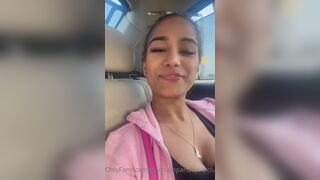 Poonam Pandey Asian Hoe Teasing In The Car OnlyFans Leaked Video