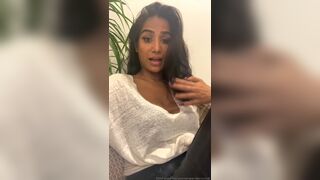 Poonam Pandey Horny Indian Teasing Her Fans Video