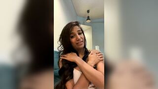 Poonam Pandey Indian Beauty Teasing In The Morning OnlyFans Video