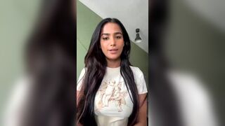 Poonam Pandey Pretty Indian Teasing Her Boobs OnlyFans Video