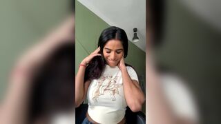 Poonam Pandey Pretty Indian Teasing Her Boobs OnlyFans Video