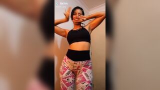 Paola Gag Naughty Babe Exposed Her Ass While Doing Hot Tiktok Video