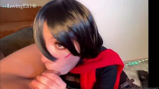 LovingEli OnlyFans Cosplay Blowjob Video