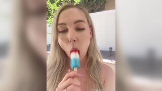 STPeach Popsicle Blowjob Outdoors Video Leaked