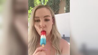 STPeach Popsicle Blowjob Outdoors Video Leaked