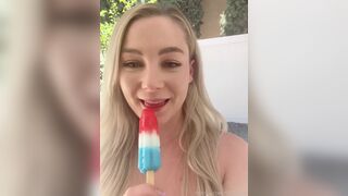 STPeach Popsicle Blowjob Outdoors Video Leaked