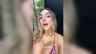 Lynaritaa Exposed Her Curvy Tits Onlyfans Video