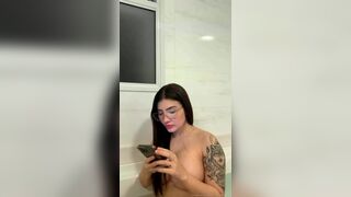 Aline Faria Topless Livestream Video Leaked