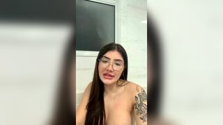 Aline Faria Topless Livestream Video Leaked