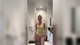 Eringilfoy Hot Girl Trying Her New Clothes Teasing OnlyFans Video