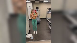 Madiiitay Lusty Girl Boob Drop at the Gym Onlyfans Video