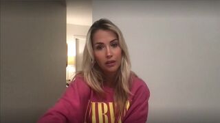 Kiki passo Blonde Beauty Talking to Her Fans Leaked Live Stream Video