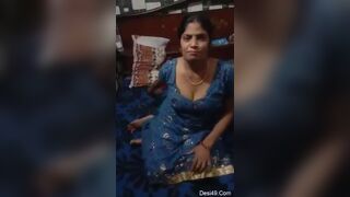 Husband made wife take off all clothes in front of camera
 Indian Video