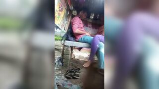 Dhadak college lovers fuck in broad daylight in a roadside hut
 Indian Video