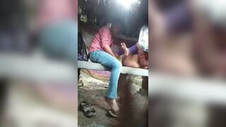 Dhadak college lovers fuck in broad daylight in a roadside hut
 Indian Video