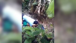 Caretaker lovers open romance in the garden of the farm house
 Indian Video