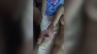 Girlfriend in a hurry to fuck in Boys Hostel took off her tights
 Indian Video