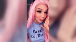 Amazing Belle Delphine flash Tits nude