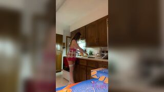 Xenia Crushova Bitchy Wife Working In The Kitchen While Naked Video