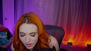 Amouranth Playing With Chubby Ass And Squeezing Tits While Teasing ASMR Onlyfans Video