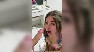 Andriza Haack giving blowjob