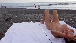 Perfect nudity on the beach