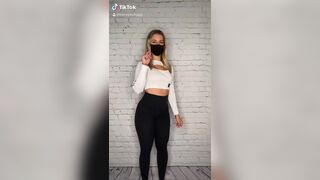 Nice tiktok blonde beauty naked