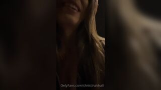 Christina Khalil Hot Movie Theater Blowjob Video Leaked