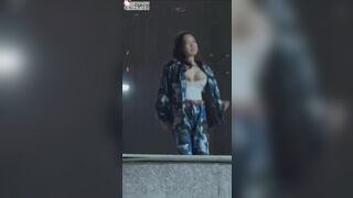 Asian HipHop Dancer Exposed Her Juicy Tits While Dancing On Stage Leaked Video