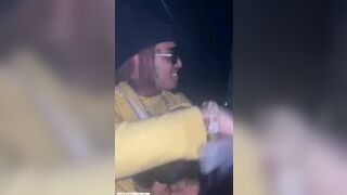 Blowjob in the nightclub in the VIP area