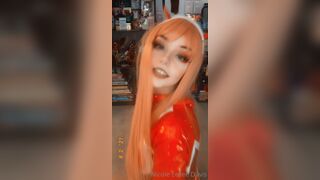 Eevee Nicole Davis Zero Two Cosplay Tease Onlyfans Leak