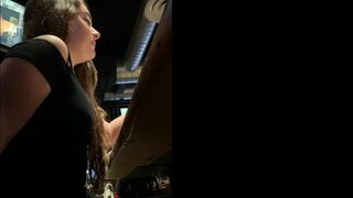 Redheadwinter Getting Vibrated by Remote Control at Public Restaurant Onlyfans Video