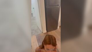 GraceWearsLace Kitchen Blowjob OnlyFans Video