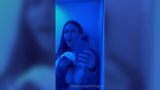 Super Cute Megnut Lifts Her Top And Boobs Showing In Uv Light Room Onlyfans Video