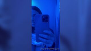 Super Cute Megnut Lifts Her Top And Boobs Showing In Uv Light Room Onlyfans Video