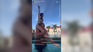 Charli D’Amelio Beach Pool Bikini Video Leaked