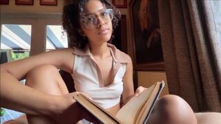 Dani Diaz Sexy Nerdy Teen Girl Takes a Big Cock Inside Her Horny Pussy After Sucking It Sensually Video