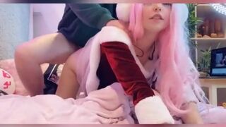 Amazing Belle Delphine nude Christmas Fucking Sex Video