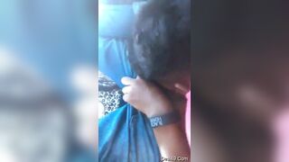 Boyfriend licks denim jeans in car wearing girlfriend’s pussy
 Indian Video