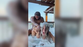 Valentina midget Rough Sex in a Jacuzzi Onlyfans Video